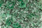 Fluorescent Green Fluorite Cluster - Diana Maria Mine, England #208861-3